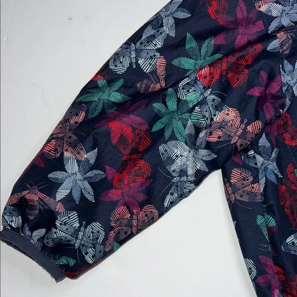 Columbia Multicolor Floral Hooded Jacket - Picture 5 of 13